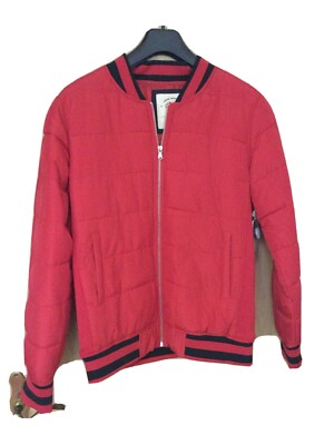 Ci Sono Damen De Luxe Jacke Gr.S   Knallrot Seidige Soft Shell Bomberjacke NEU