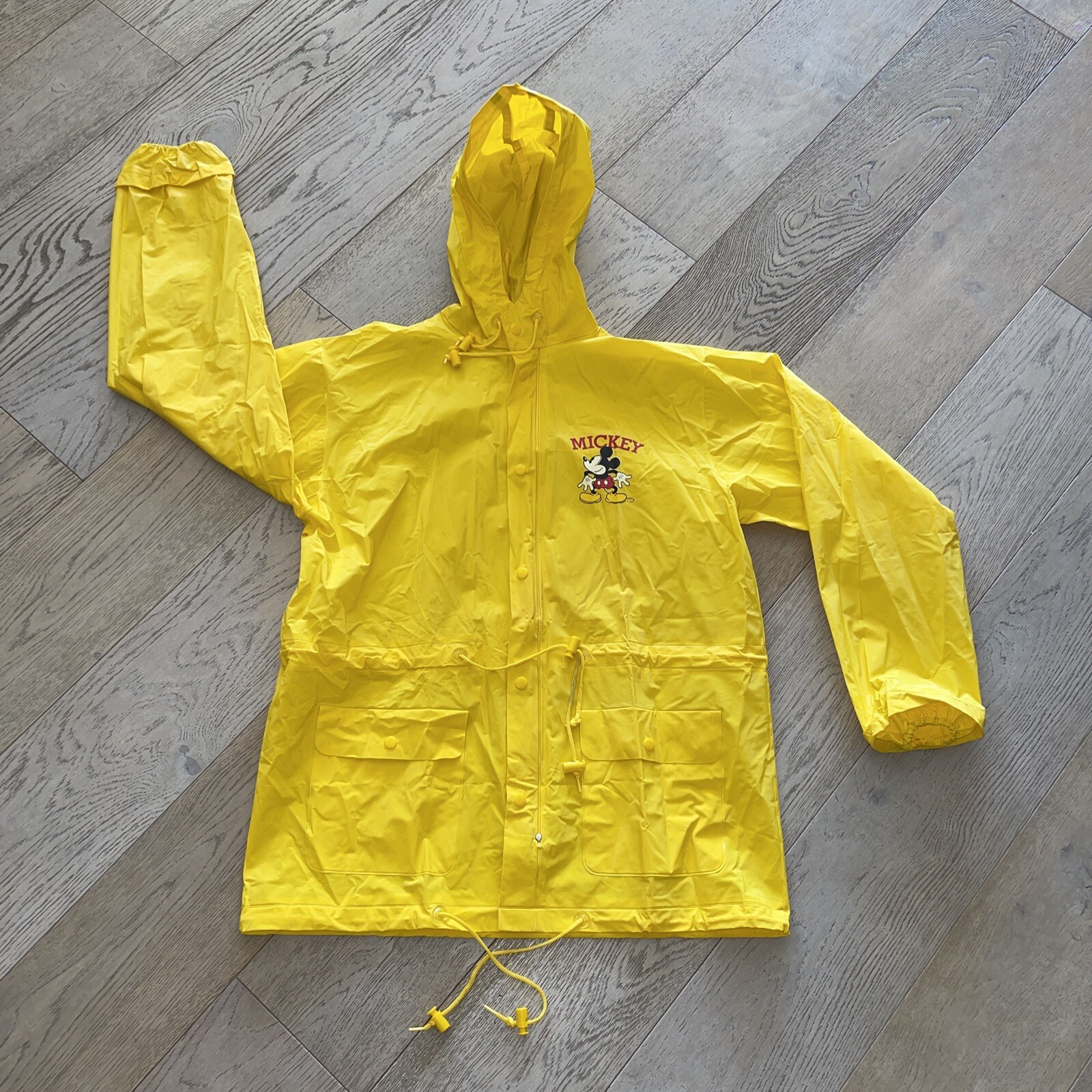 Rain Jacket Vintage Disney Mickey Mouse Rain Coat … Gem