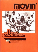 BRASS CONSTRUCTION MOVIN' SHEET MUSIC PIANO/VOCAL/GUITAR/CHORDS 1976 RARE NEW