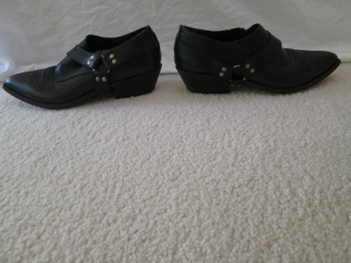 Vintage 80s 90s Giorgio Brutini Black 