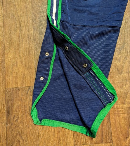 Adidas Track Pants | Mens Vintage Navy Adidas Tracksuit Bottoms 34-38W 31L Retro - Picture 5 of 8