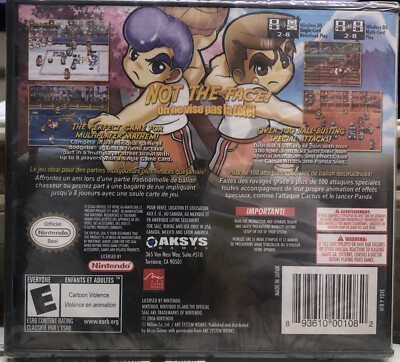Super Dodgeball Brawlers (Nintendo DS, 2008) 893610001082| eBay