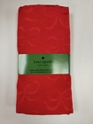 Kate Spade set 4 SHIMMER BOW RED NAPKINS " All Wrapped Up "Christmas 19" NEW