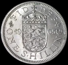 Photo of a 1965 Elizabeth II Shilling from an eBay listing that sold on Jun 4, 2026
