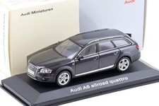 Audi Custom AutoArt 1 43 A6 Allroad Quattro Black AUTOart Audi A6 Allroad Quattr
