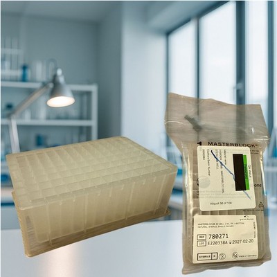 Greiner MASTERBLOCK 780271 96-Well 2 mL V-Bottom Microplate Sterile