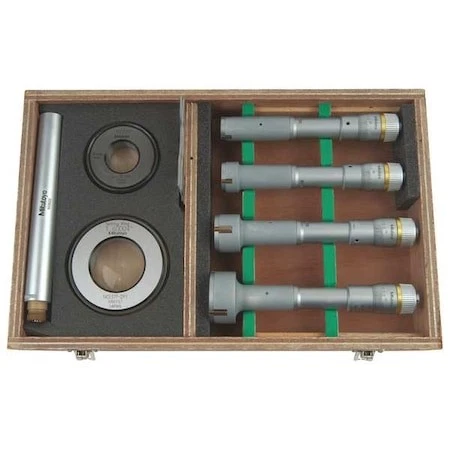 Mitutoyo 368-918 Bore Gage Set,Holtest,0.8-2 In
