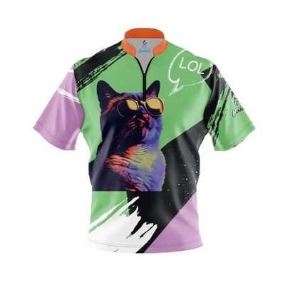 *Custom Name* Kitten Bowling Jersey Men's & Women's Size S-5XL