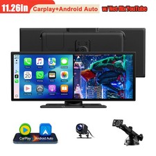 11.26" TouchScreen Wireless Apple Carplay Portable Car Stereo w/Net-flix YouTube