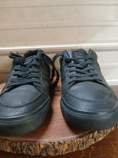 New Levi's Comfort Black Low Top Sneakers Shoes Mens Size 10.5 NEW NO B 0X