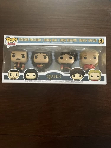 Radio Ga Ga (Queen) Funko Pop! Rocks 4-Pack