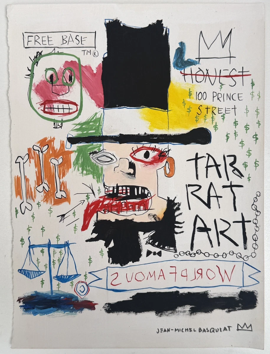 Jean-Michel Basquiat Art Drawings for sale | eBay