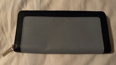 Kate Spade Blue Two Tone Wallet
