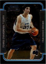 2003-04 Bowman Chrome #127 Zaur Pachulia RC - BSK