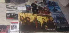 Powerman 5000 Shinedown Hand Signed LOT Cd Stix Pix RARE Posters Autographed FS