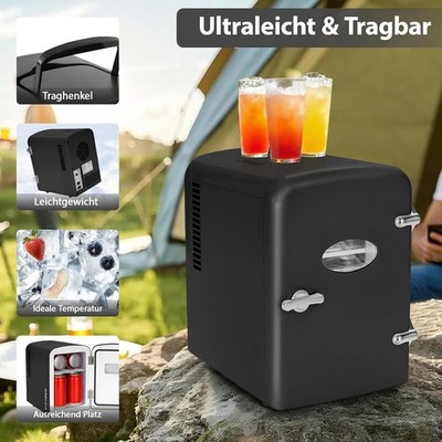 Mini Kühlschrank Fridge 4L für Getränke Kosmetik Essen - Minikühlschrank ideal