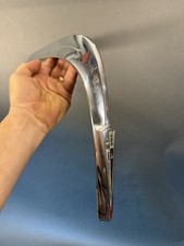 1941 Hudson 101118 Hood Top Front Chrome Molding Ornament Emblem 147870 1941 Hudson 101118 Hood Top Front Chrome Molding Ornament Emblem 147870