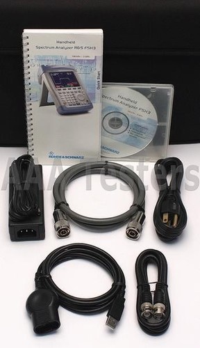 Rohde & Schwarz FSH3 3.03 Handheld Spectrum Analyzer w/ Preamplifier R&S FSH 303 - Picture 3 of 9