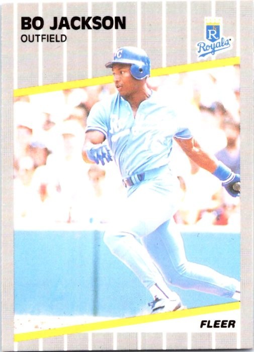 1989 Fleer - Bo Jackson #285 Glossy  (H6)
