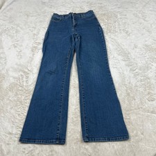 Not Your Daughters Jeans NYDJ Womens 6P Bootcut Lift Tuck Dark Blue Stretch Mid