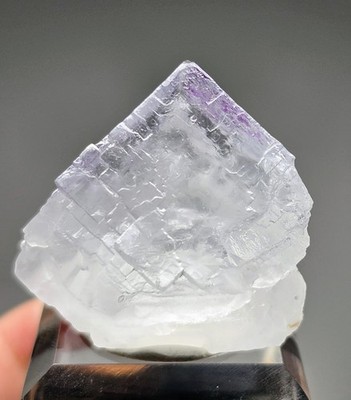 Icey Blue Fluorite Crystal - Minerva #1, Cave-in-Rock, Hardin Co., Illinois
