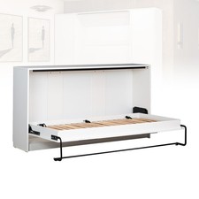 Schrankbett 90 x 200 Horizontal SLEEPBOX Wandklappbett Bett HB-90
