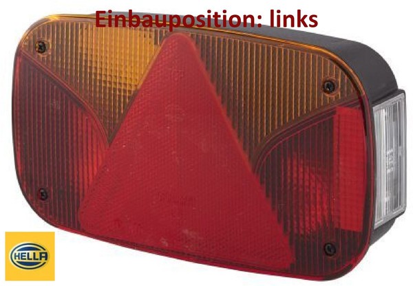 Hella 2VB998232-211 Heckleuchte Links RüCklicht Hecklicht RüCkleuchte-image
