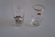 2 WEINPROBIERGLÄSER (0,1 L) 1966 Hochheimer Königin Victoriaberg Weingut Hupfeld