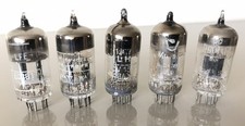 Mullard ECC81 Square Getter Tube Valve x5 For Rogers Tannoy Leak Valve Amplifier