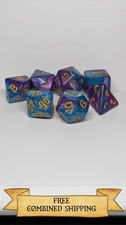 Dungeons & Dragons Role Playing Dice Set 7 Pieces
