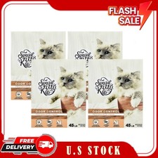 4 pack Special Kitty Clumping Clay Cat Litter, Unscented, 45 lbs Box