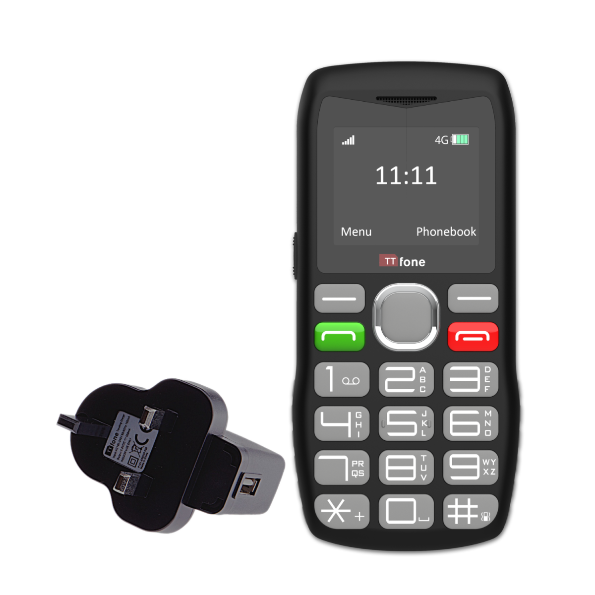 Ttfone Tt890 Mobile Phone With Mains Charger - Image 2