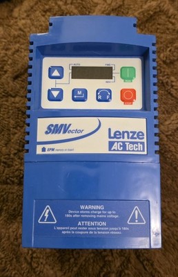 Lenze ESV152N02TXB AC Tech SMVector Inverter 1.5kW 2HP 240V 3PH VFD Used Tested