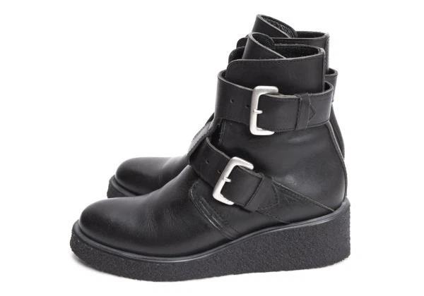 Botas de plataforma con diseño de cinturón Y's talla 4 (aproximadamente US 7)(K-155906) Foto 3 de 4