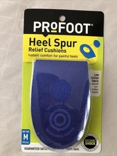ProFoot Heel Spur Relief Cushion Show Inserts - Men One Size Fits Most