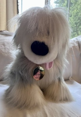 Disney The Little Mermaid MAX Sheep Dog Plush Macys Exclusive Vtg Retro. Clean.!