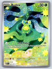Budew 221/217 Illustration Rare Ascended Heroes Pokemon Holo