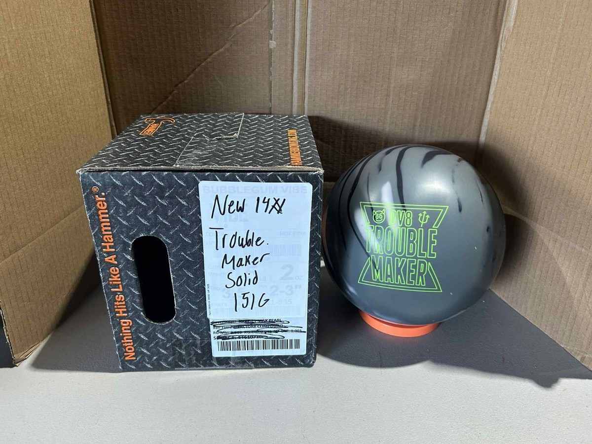 NEW 14LB DV8 Trouble Maker Solid Bowling Ball 151G | eBay