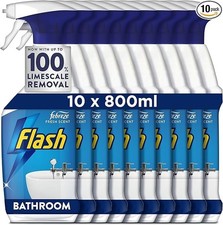 Bathroom Cleaner Spray, 8 Litres (800 ml x 10), Bathroom Cleaning, 4.00 per litre