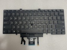 Genuine Oem Dell Latitude 5400 5401 Backlit Keyboard Dual Point 3J9FC Us Gf
