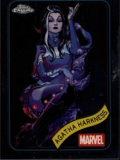 2025 Topps Chrome Marvel Agatha Harkness Card #6
