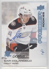 2024 Upper Deck Premier Rookies Platinum Blue 1/1 Sam Colangelo #135 Auto 0o5t