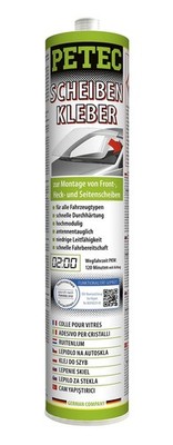 PETEC Scheibenkleber schwarz 310ml Kartusche - 83310