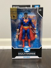 MCFARLANE DC SUPERMAN ACTION COMICS 1000 GOLD LABEL WALMART BRAND NEW WIRED CAPE