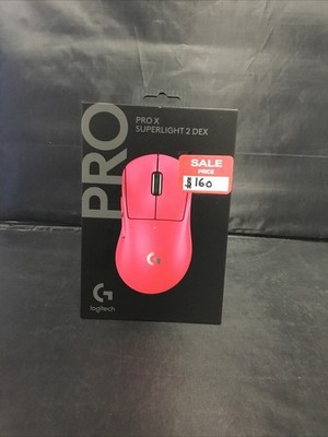 Genuine Logitech PRO X SUPERLIGHT 2 DEX Wireless Gaming Mouse (910-007371) NEW