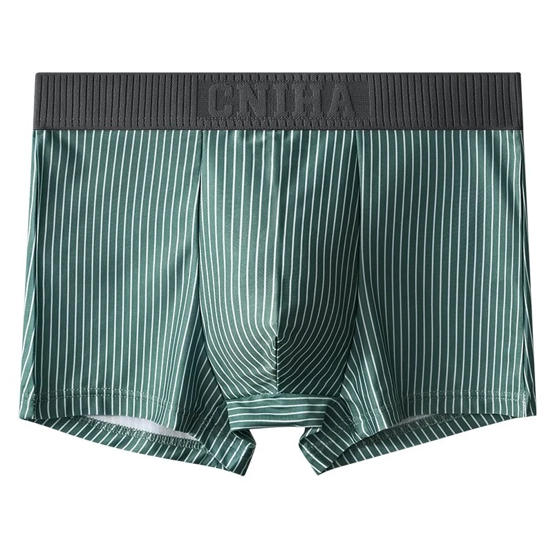 4 PIEZAS Calzoncillos boxer suaves transpirables cómodos para hombre Foto 4 de 4