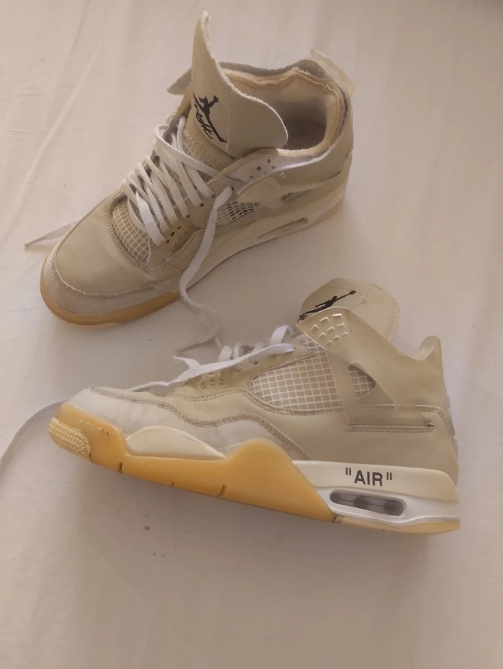 JORDAN 4 X OFF WHITE - Imagen 2 de 4