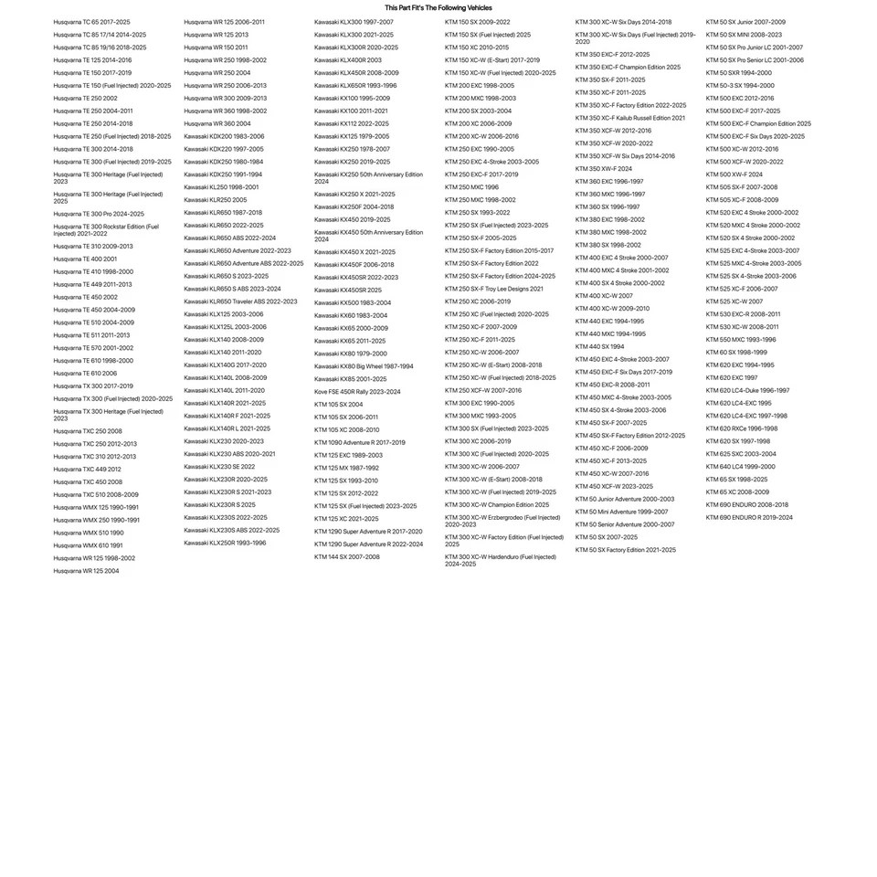 Kit de tuerca/espaciador de bloqueo de llanta Tusk naranja para KTM 1090 Adventure R 2017-2019 Foto 3 de 4