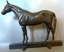 Virginia Metalcrafters 1949 HUNTER Horse Cast Iron Doorstop Calvin Roy Kinstler