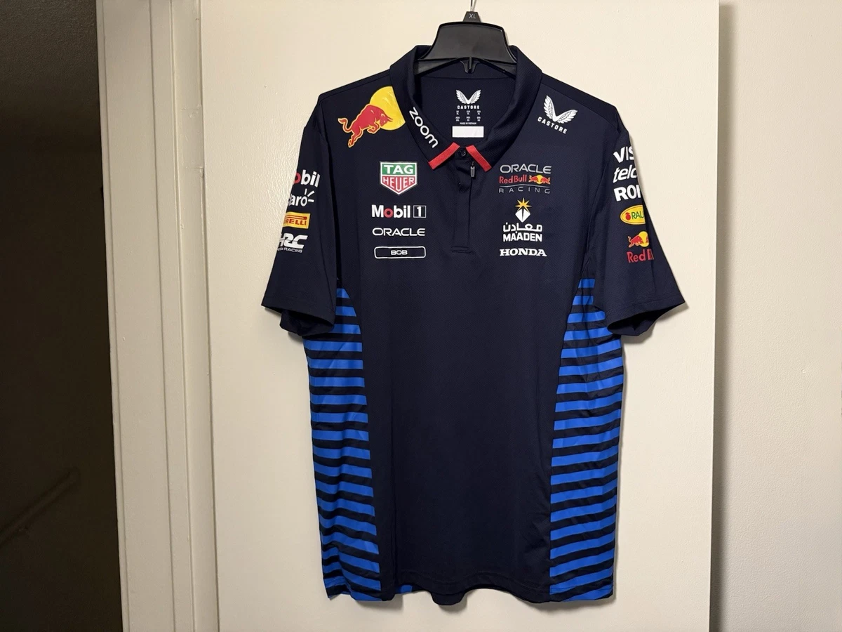 Red Bull Blue Formula 1 Racing Fan Shirts for sale | eBay